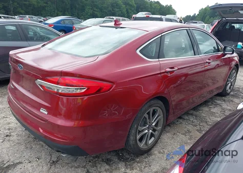 2019 Ford Fusion Sel from USA, damaged, VIN 3FA6P0CD0KR229193